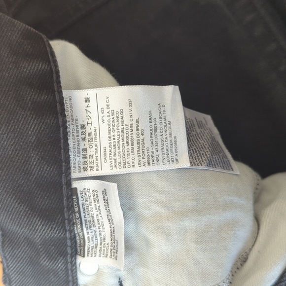 Levi’s 513 Slim Straight black - Picture 6 of 7